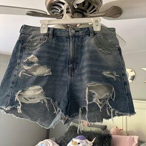 American eagle denim shorts